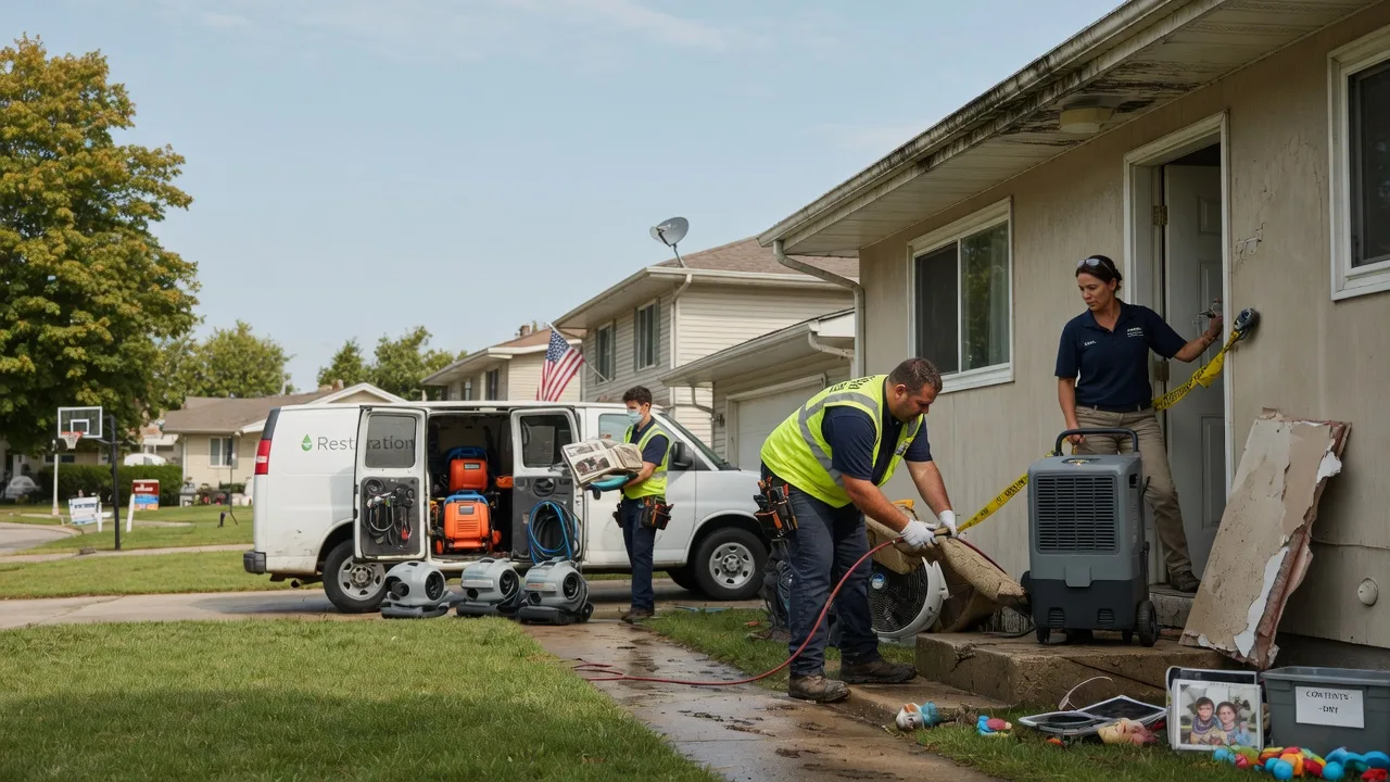 Water Damage Restoration in Covington, TN near me